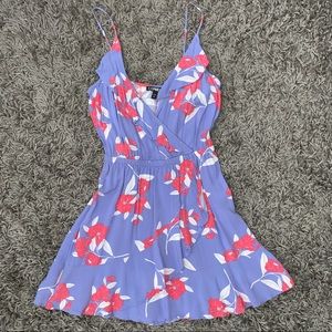 Spaghetti Strap Lavender Summer Dress